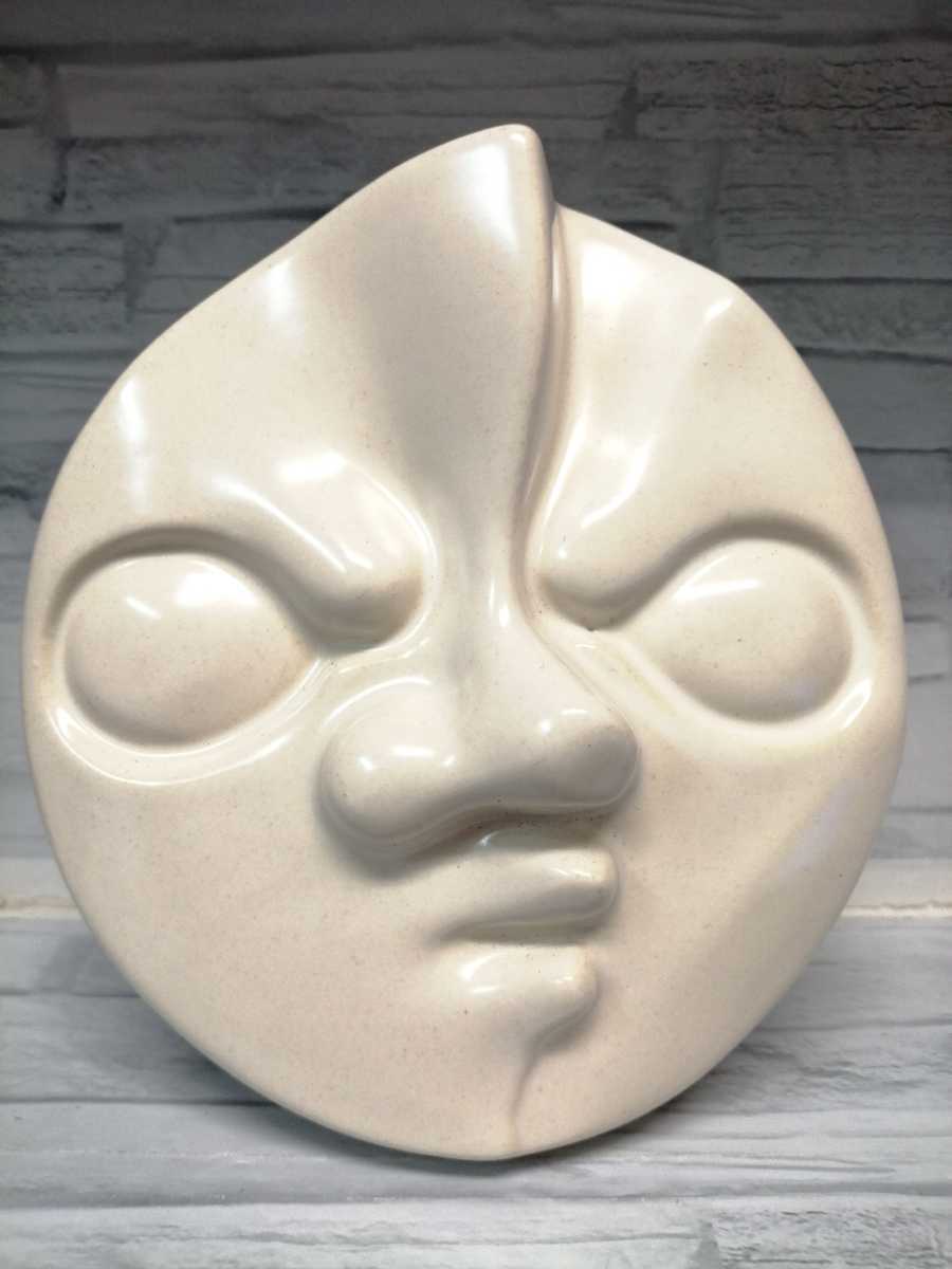 太陽の顔 岡本太郎 日本万国博覧会記念 万博 1970年 信楽焼 当時物