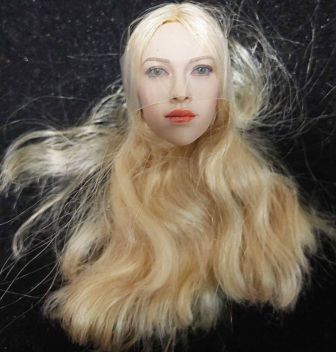 1円 Kimi Blonde Beautiful Girl Head Sculpt 1 6サイズアクションフィギュア用ブロンド美人女性ヘッド クールガール 売買されたオークション情報 Yahooの商品情報をアーカイブ公開 オークファン Aucfan Com