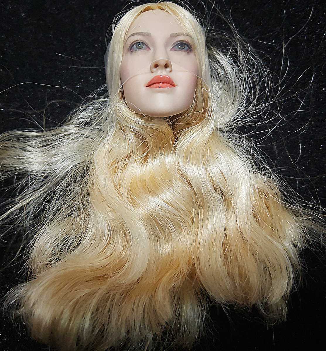 1円 Kimi Blonde Beautiful Girl Head Sculpt 1 6サイズアクションフィギュア用ブロンド美人女性ヘッド クールガール 売買されたオークション情報 Yahooの商品情報をアーカイブ公開 オークファン Aucfan Com
