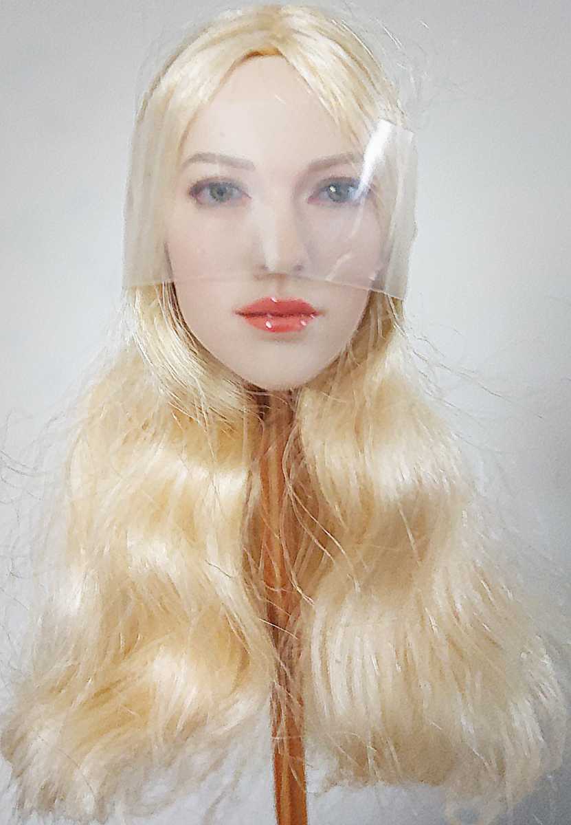 1円 Kimi Blonde Beautiful Girl Head Sculpt 1 6サイズアクションフィギュア用ブロンド美人女性ヘッド クールガール 売買されたオークション情報 Yahooの商品情報をアーカイブ公開 オークファン Aucfan Com