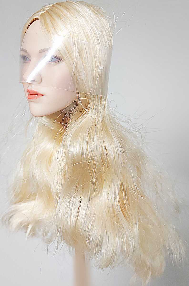 1円 Kimi Blonde Beautiful Girl Head Sculpt 1 6サイズアクションフィギュア用ブロンド美人女性ヘッド クールガール 売買されたオークション情報 Yahooの商品情報をアーカイブ公開 オークファン Aucfan Com