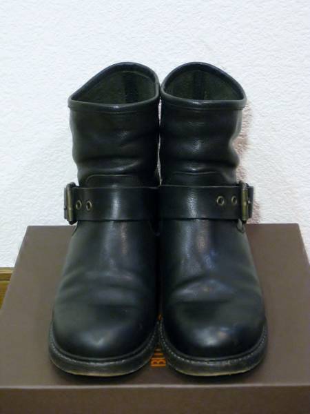 BUTTERO エンジニアブーツ黒38数回使用美品 BUTTERO エンジニアブーツ黒38数回使用美品