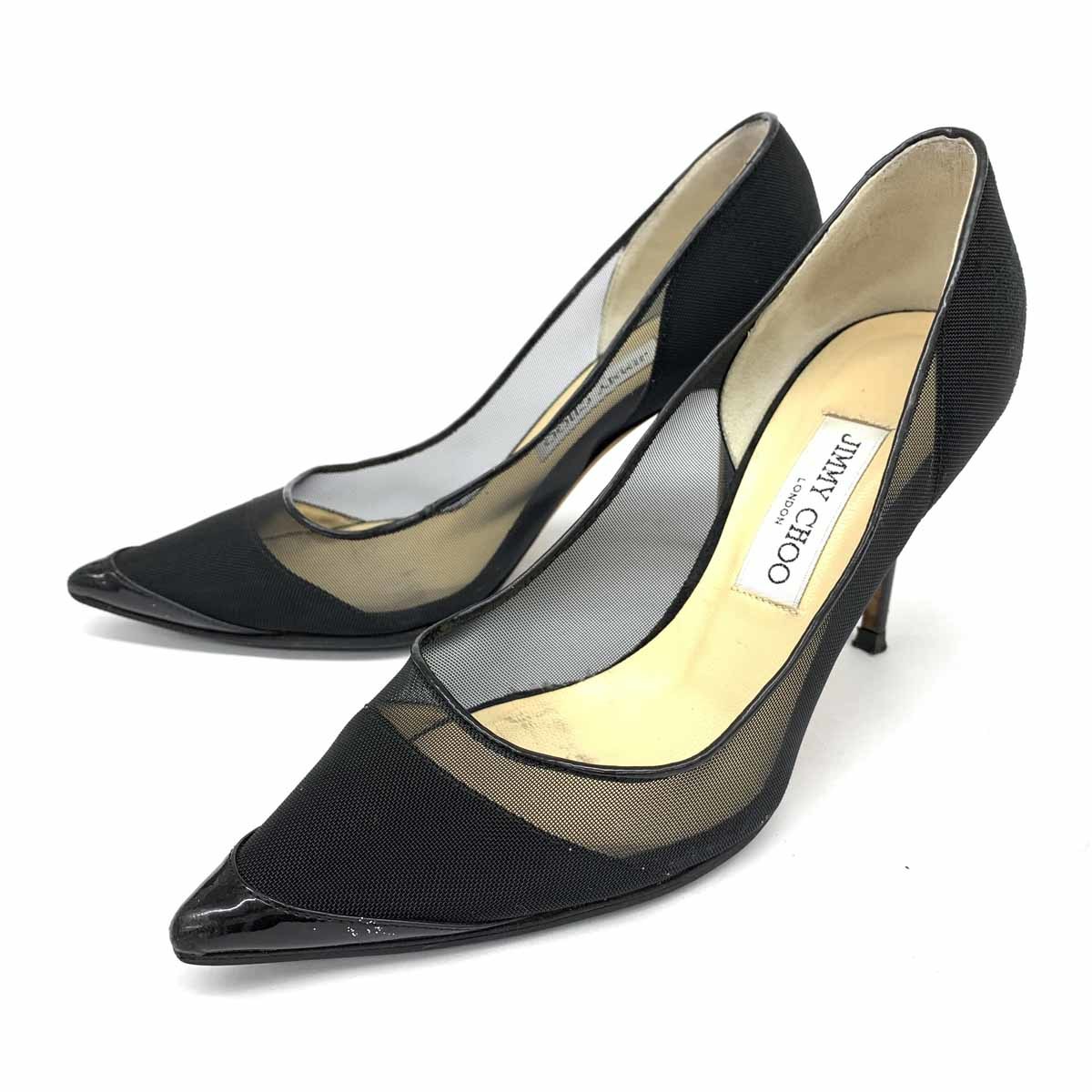 JIMMY CHOO ジミーチュウのパンプス ◉You___◉JIMMY CHOO ブラック