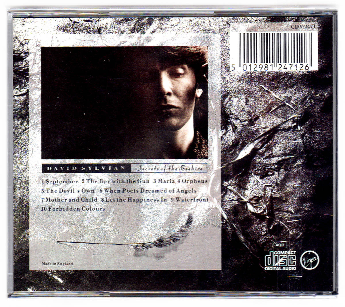 Cd Uk盤 David Sylvian 坂本龍一 Secrets Of The Beehive デヴィッド シルヴィアン 1987年作 ジャパン Japan David Sylvian 売買されたオークション情報 Yahooの商品情報をアーカイブ公開 オークファン Aucfan Com