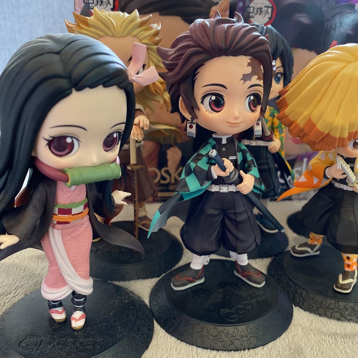 Qposket 鬼滅の刃 ゲーセン 景品 開封済み まとめ売り 竈門 炭治郎 禰豆子 善逸 伊之助 カナヲ 煉獄 杏寿郎 冨岡 その他 売買されたオークション情報 Yahooの商品情報をアーカイブ公開 オークファン Aucfan Com