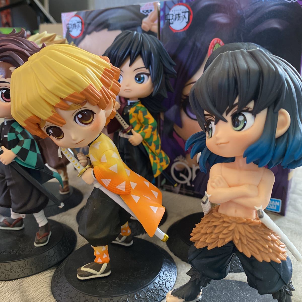 Qposket 鬼滅の刃 ゲーセン 景品 開封済み まとめ売り 竈門 炭治郎 禰豆子 善逸 伊之助 カナヲ 煉獄 杏寿郎 冨岡 その他 売買されたオークション情報 Yahooの商品情報をアーカイブ公開 オークファン Aucfan Com