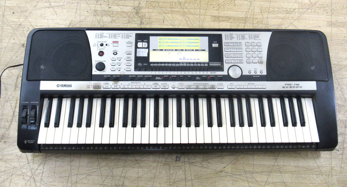 YAMAHA ヤマハ キーボード PSR-740 アダプター (ヤマハ)｜売買された 