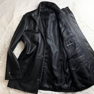 美品✨️CHRISTIAN MODE　ラムレザー　テーラードジャケット　LL　黒 CHRISTIAN MODE（クリスチャンモード）の中古品の通販サイト セカンド