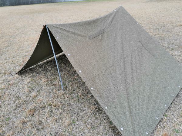 東ドイツ軍】デッドストック品 NVAフルセット（シート2枚、ポール