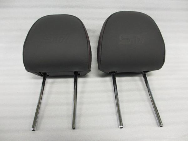 スバル WRX STi(VAB)純正STiヘッドレスト(フロントシート左右用)