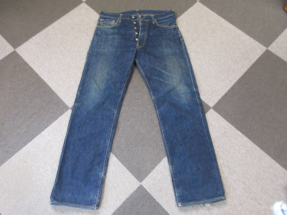 エヴィスジーンズ No2 Lot2000 33インチ 股リベ 日本製 EVISU Yamane 