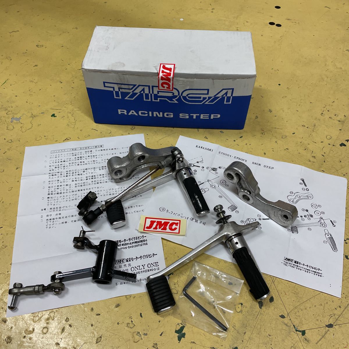 タルガ バックステップ JMC z1 z2 当時物 カワサキ z750fx z750d1 