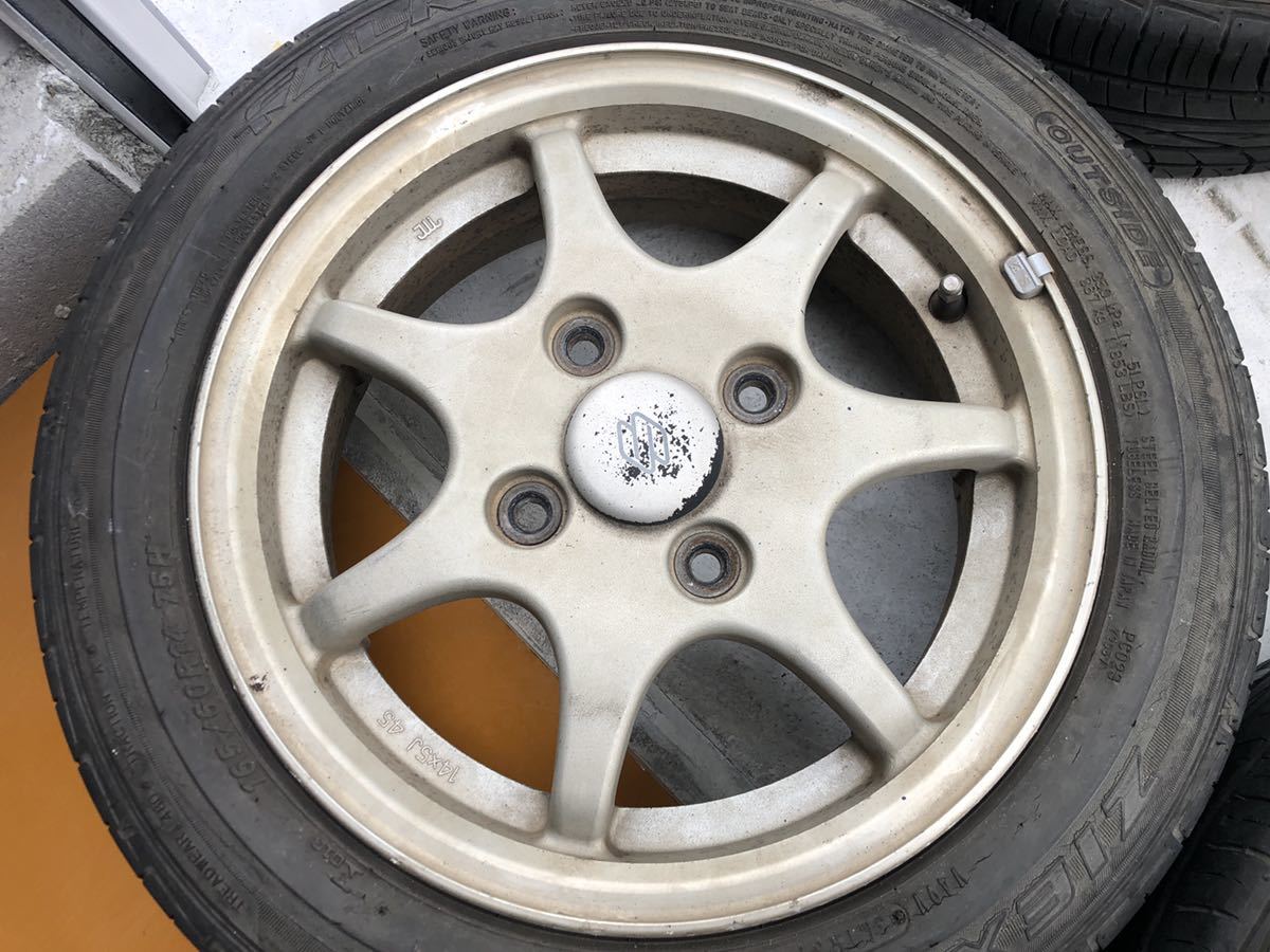 スズキカプチーノ純正ホイール 5J×14インチ オフセット45 4⁄114.3