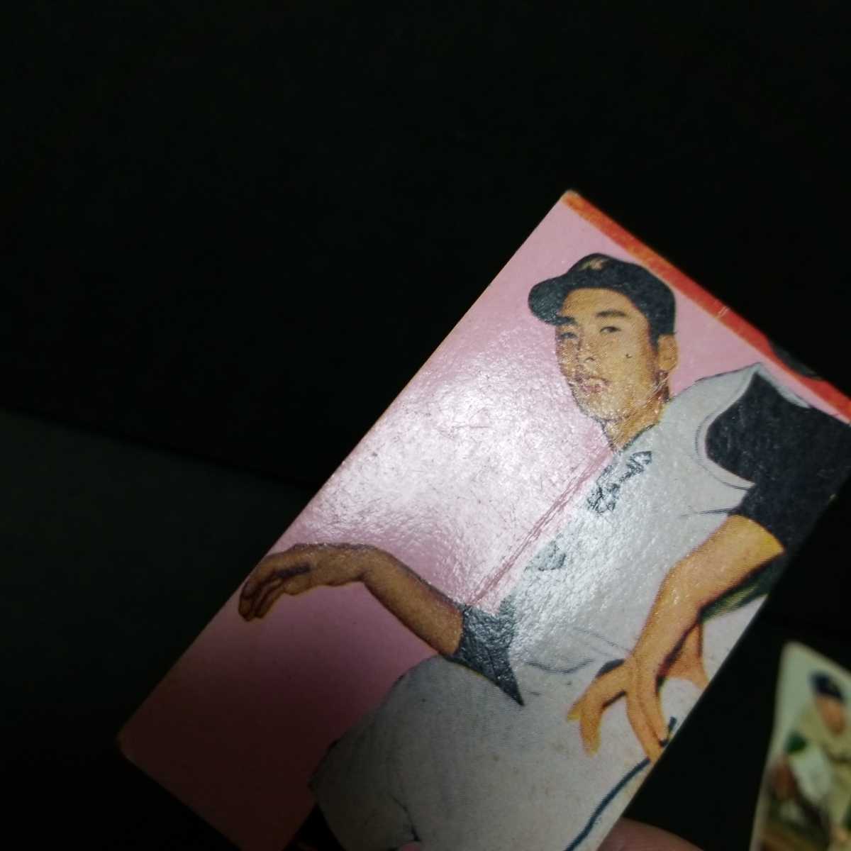 昭和 野球 めんこ 面子 メンコ 1959年 国鉄スワローズ 金田正一 3枚 