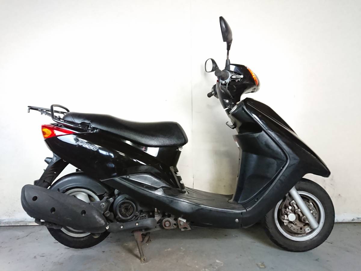 【全国無料，セール】 【YAMAHA AXIS TREET アクシス トリート SE53J】始動確認済み 書類付 原付二種 黒 125cc インジェクション スクーター【埼玉・熊谷】H507