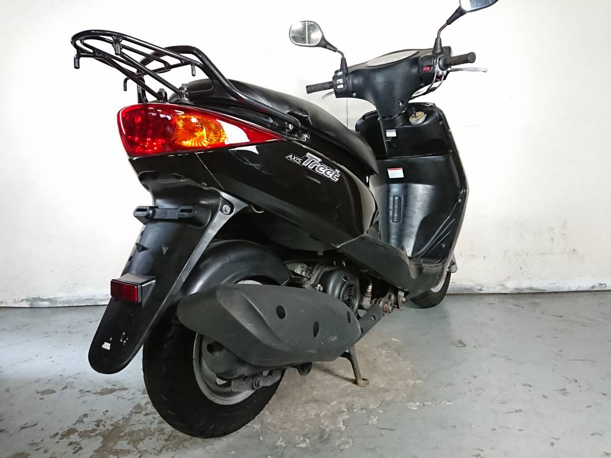 【全国無料，セール】 【YAMAHA AXIS TREET アクシス トリート SE53J】始動確認済み 書類付 原付二種 黒 125cc インジェクション スクーター【埼玉・熊谷】H507