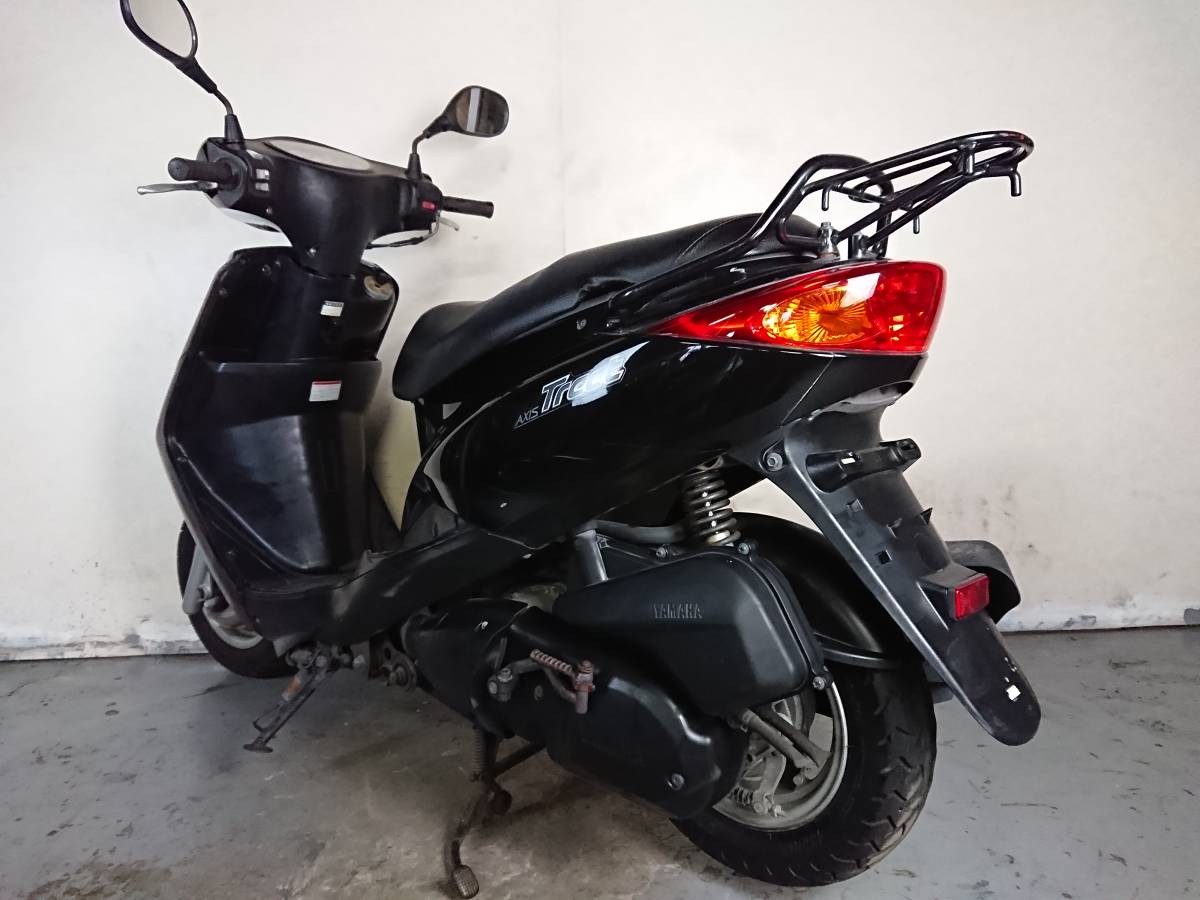 【全国無料，セール】 【YAMAHA AXIS TREET アクシス トリート SE53J】始動確認済み 書類付 原付二種 黒 125cc インジェクション スクーター【埼玉・熊谷】H507