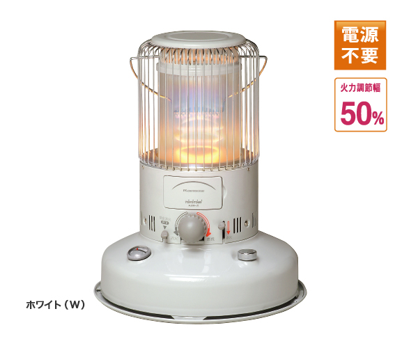 トヨトミ対流型石油ストーブRB-25E-W白/リビルト品/Rainbow