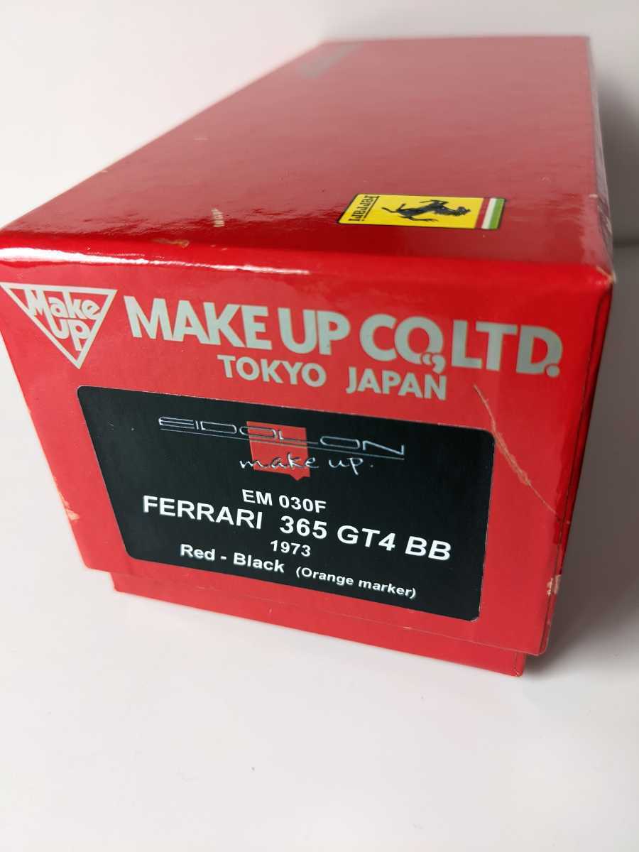 MAKE UP EIDOLON FERRARI 365 GT4 BB 1973 Red-Black Orange marker 1