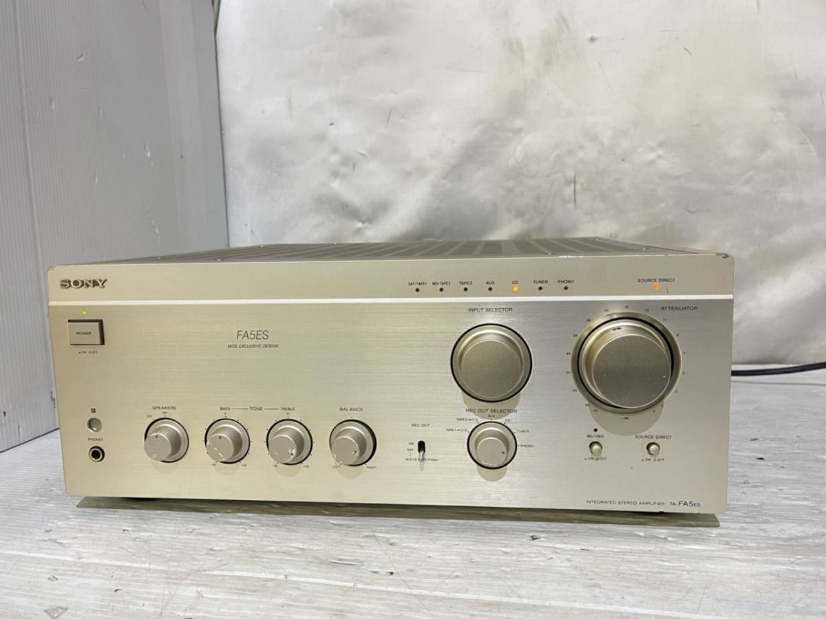 Sony TA-FA5ES アンプ 【公式通販】