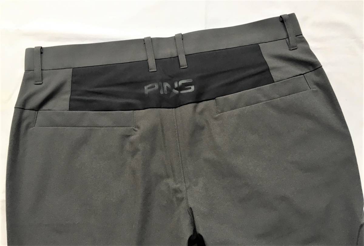 ◆PING◆ピン◆ノータックパンツ①◆M◆78◆グレー系