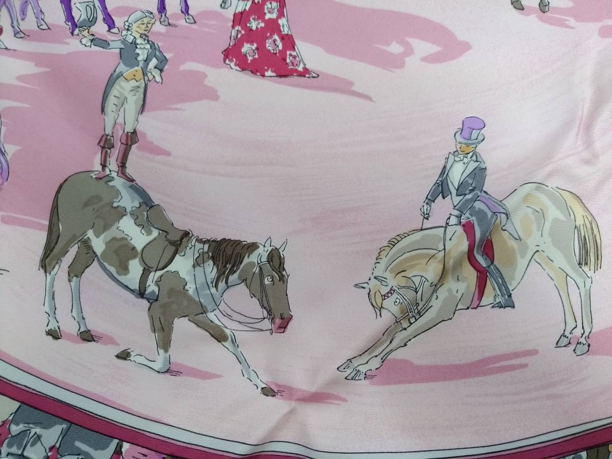 新品】HERMES エルメス カレ90 CIRQUE MOLIER モリエサーカス シルク