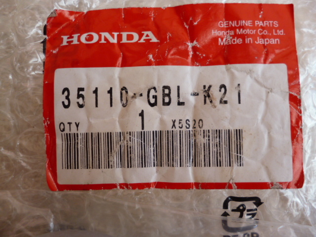 HONDA 純正品 キー シャッター (未使用/35110-GBL-K21) 鍵 マグネット