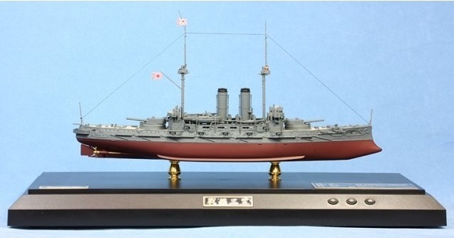 未使用品】天賞堂 Tenshodo 戦艦三笠 No.87101 1/500スケール サウンド  