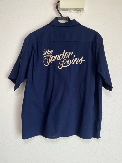 美品USED☆TENDERLOINテンダーロイン/T-BOWLS SHT SHORT☆ネイビー/M