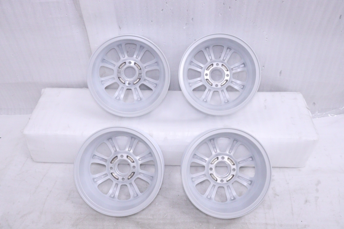 23-1763☆未使用品 ASQURE 13インチ ホイール 4本 13×5J 4穴 PCD 100 + 