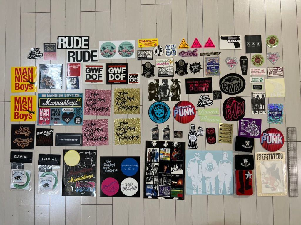 BLANKEYJETCITY、RAVEN、ROSSO、mannish boys、ルードギャラリー浅井 