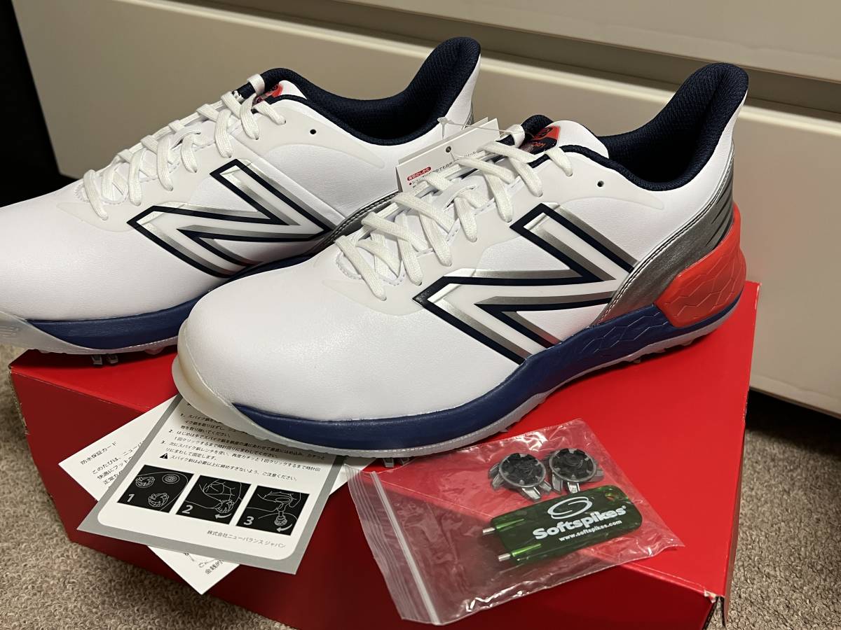 New Balance Golf最新ニューバランスゴルフ27.0cmトリコロール FRESH FOAM UG2500 T3 紐タイプ ゴルフシューズ(27.0cm)｜売買されたオークション情報、yahooの商品情報をアーカイブ公開 - オークファン 27.0cm
