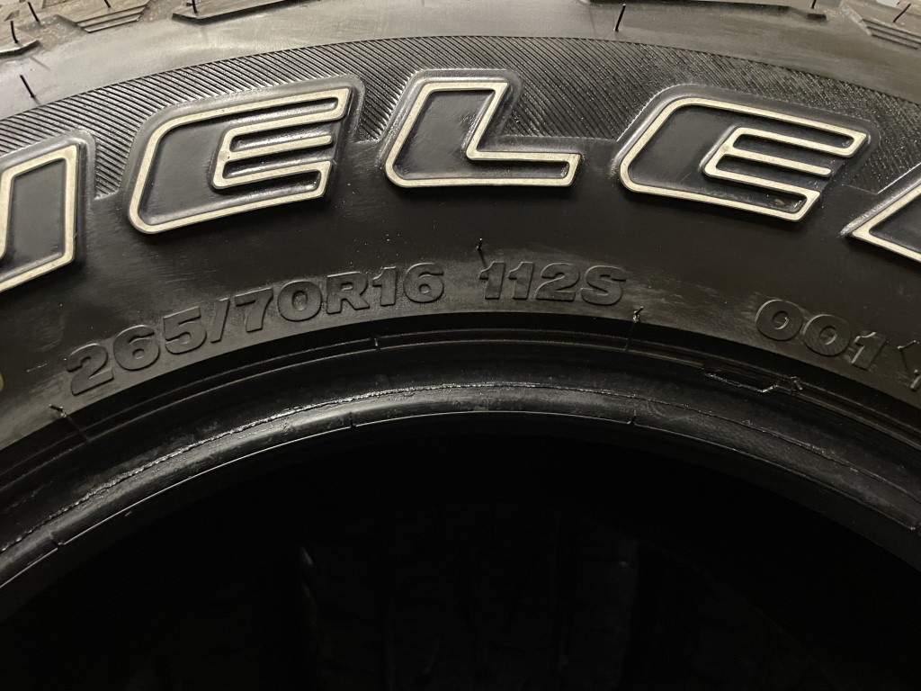 BS DUELER A/T 001 265/70R16 16インチ 夏タイヤ 4本 2019年製