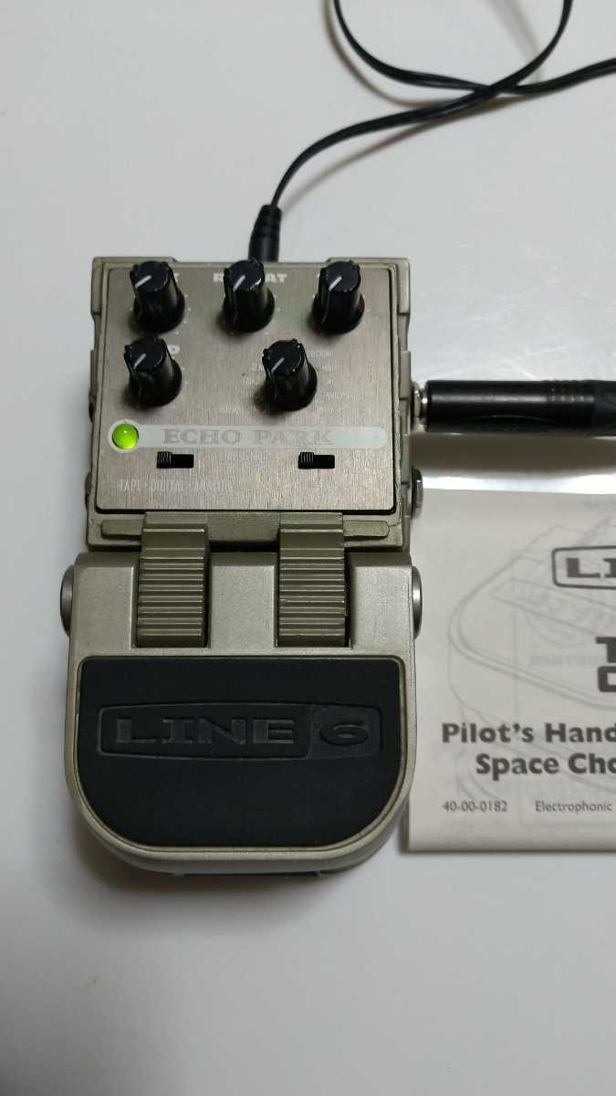 後期軽量タイプ Line6 Echo park 多機能ディレイ Digital delay 後期軽量タイプ Line6 Echo park 多機能ディレイ Digital delay