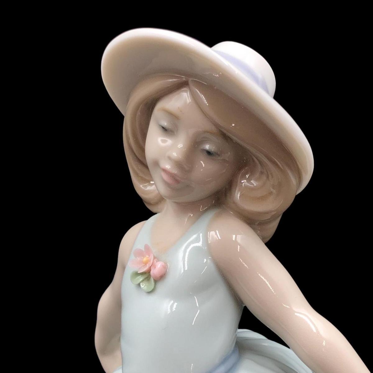 未使用品！ ☆リヤドロ☆ 可愛いロシータ フィギュリン 人形 リヤドロ 可愛いロシータ 0 LLADRO 人形 : gy LLADORO フィギュ