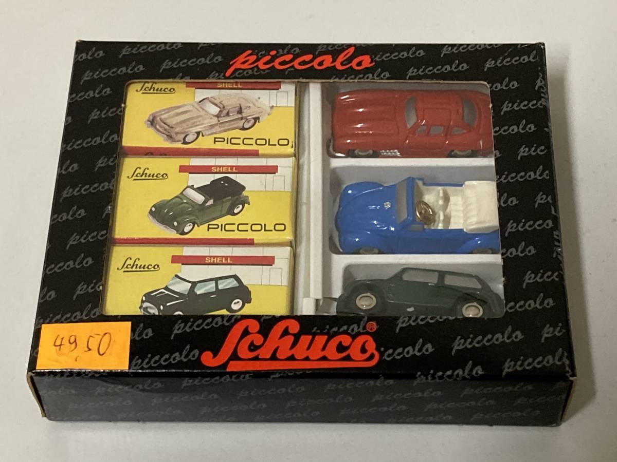 送料無料 Schuco シュコー PICCOLO ピッコロ 3台セット ミニクーパー