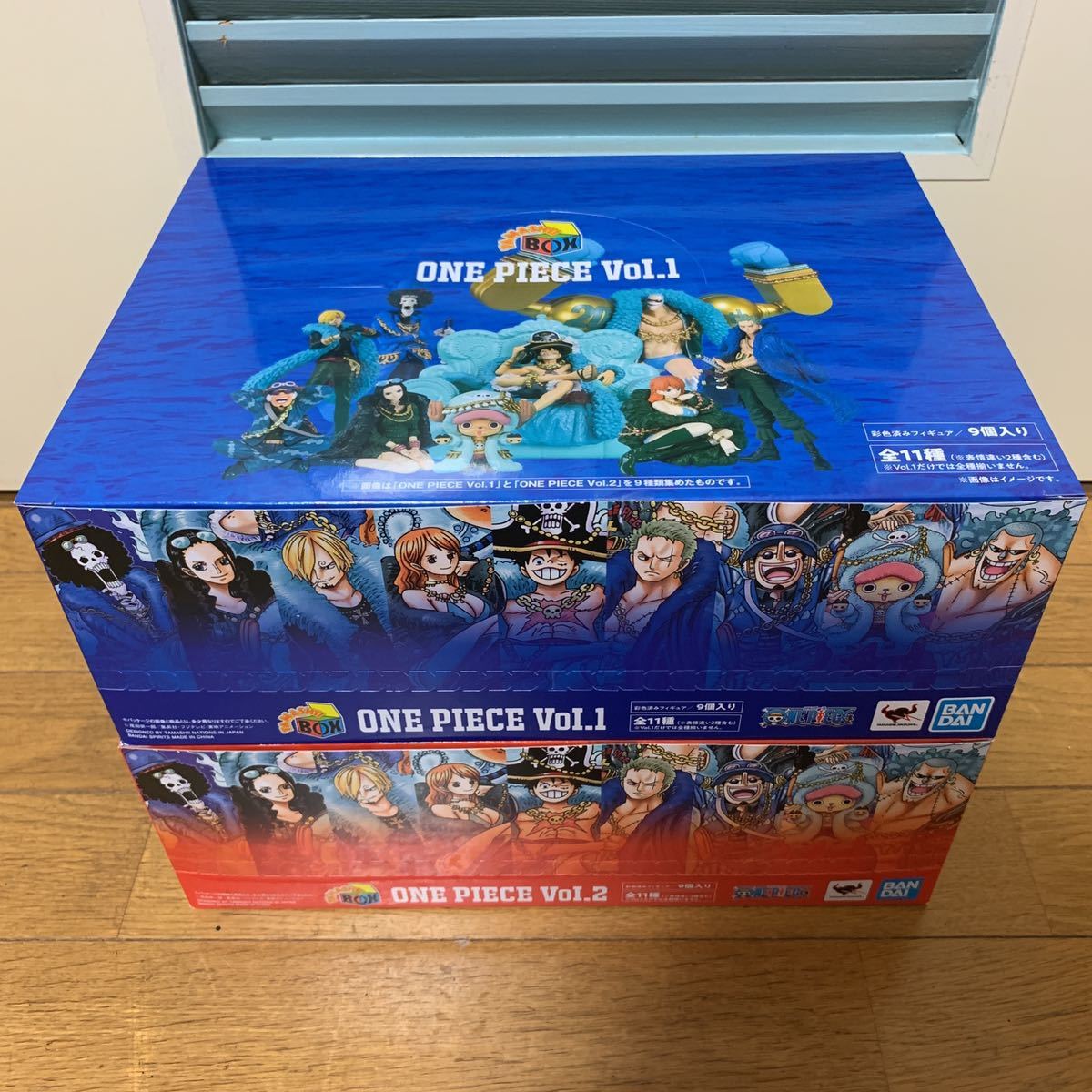 未開封品 ONE PIECE ワンピース フィギュア TAMASHII BOX Vol.1 2 20TH 