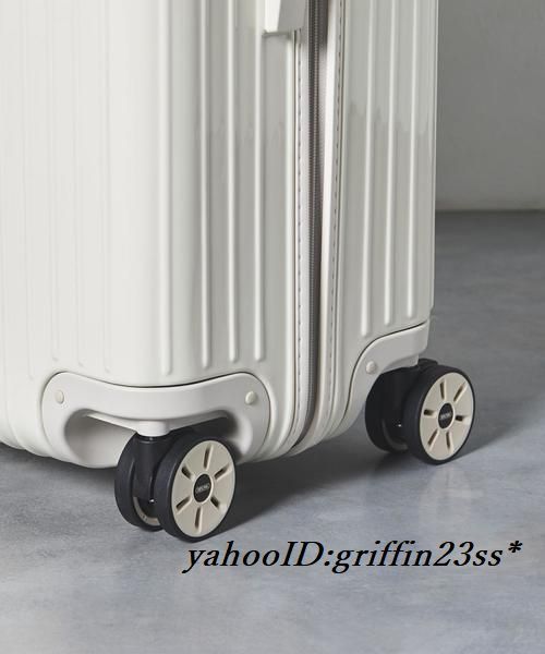 即決☆RIMOWA×UNITED ARROWS別注「SALSA ECRU 97L」キャリーケース 