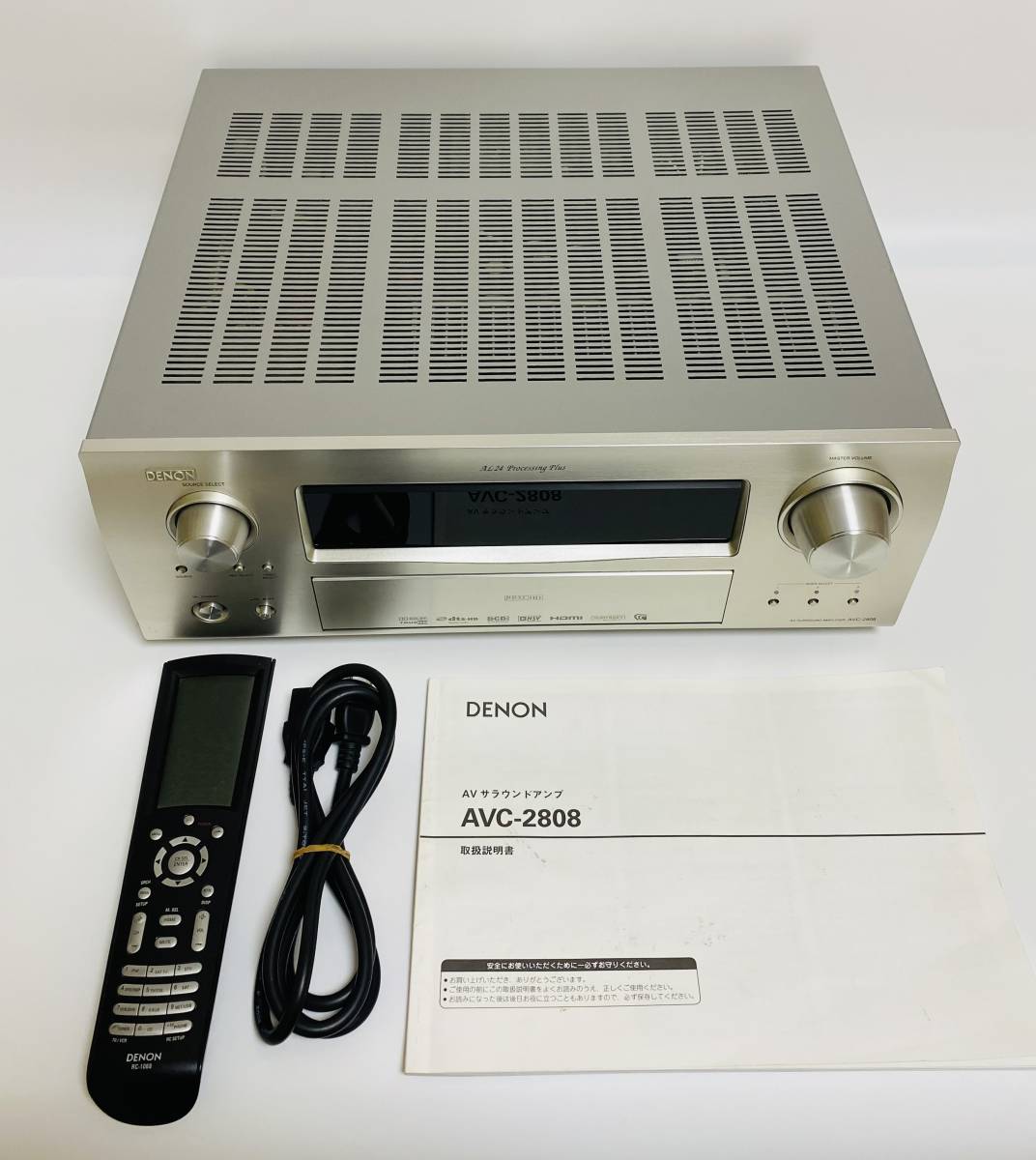 Denon AVサラウンドアンプ プレミアムシルバー AVC-2809-SP 公式通販