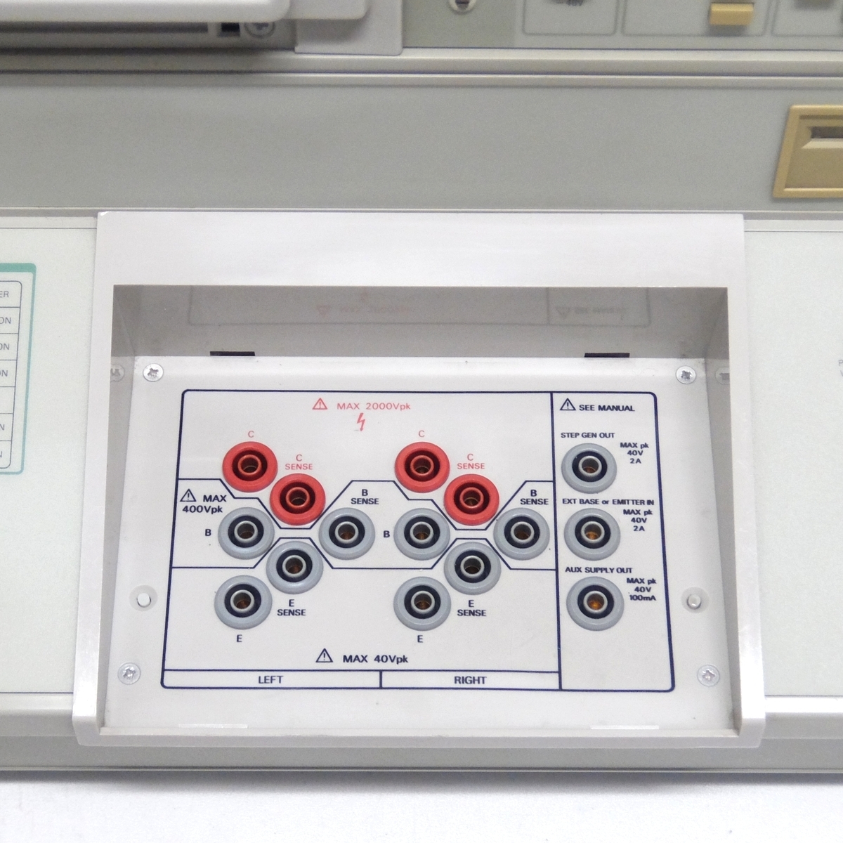 Tektronix 370A プログラマブル カーブ トレーサ マニュアル/A1007型アダプタ付き /ジャンク品 #341512(その他 ...