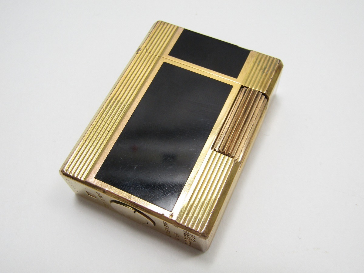 ライター Dupont S.T. デュポン 1円スタート ガスライター ライン1