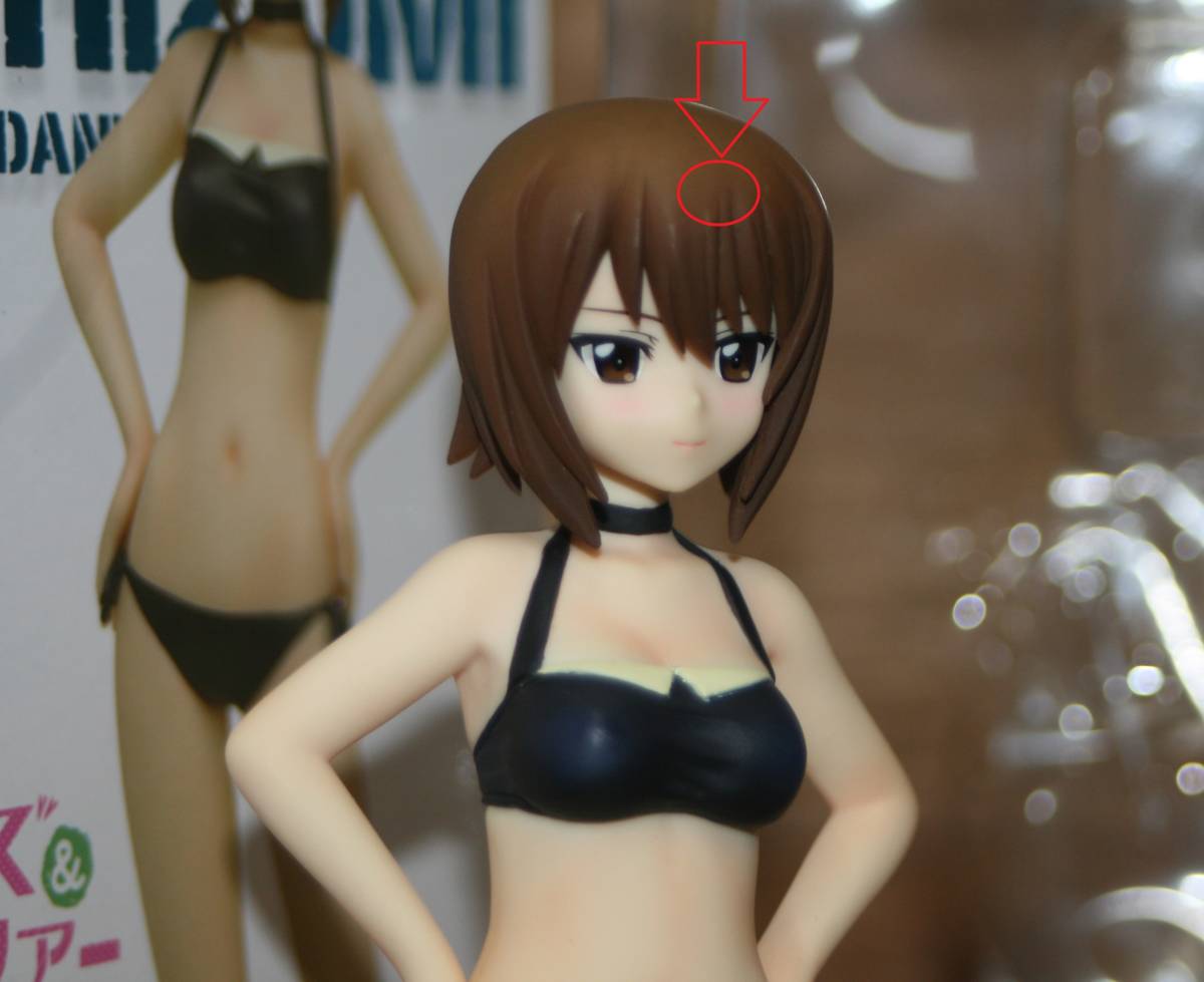 開封品♪ ガールズ&パンツァー 西住まほ BEACH QUEENS(1/10 ウェーブ 