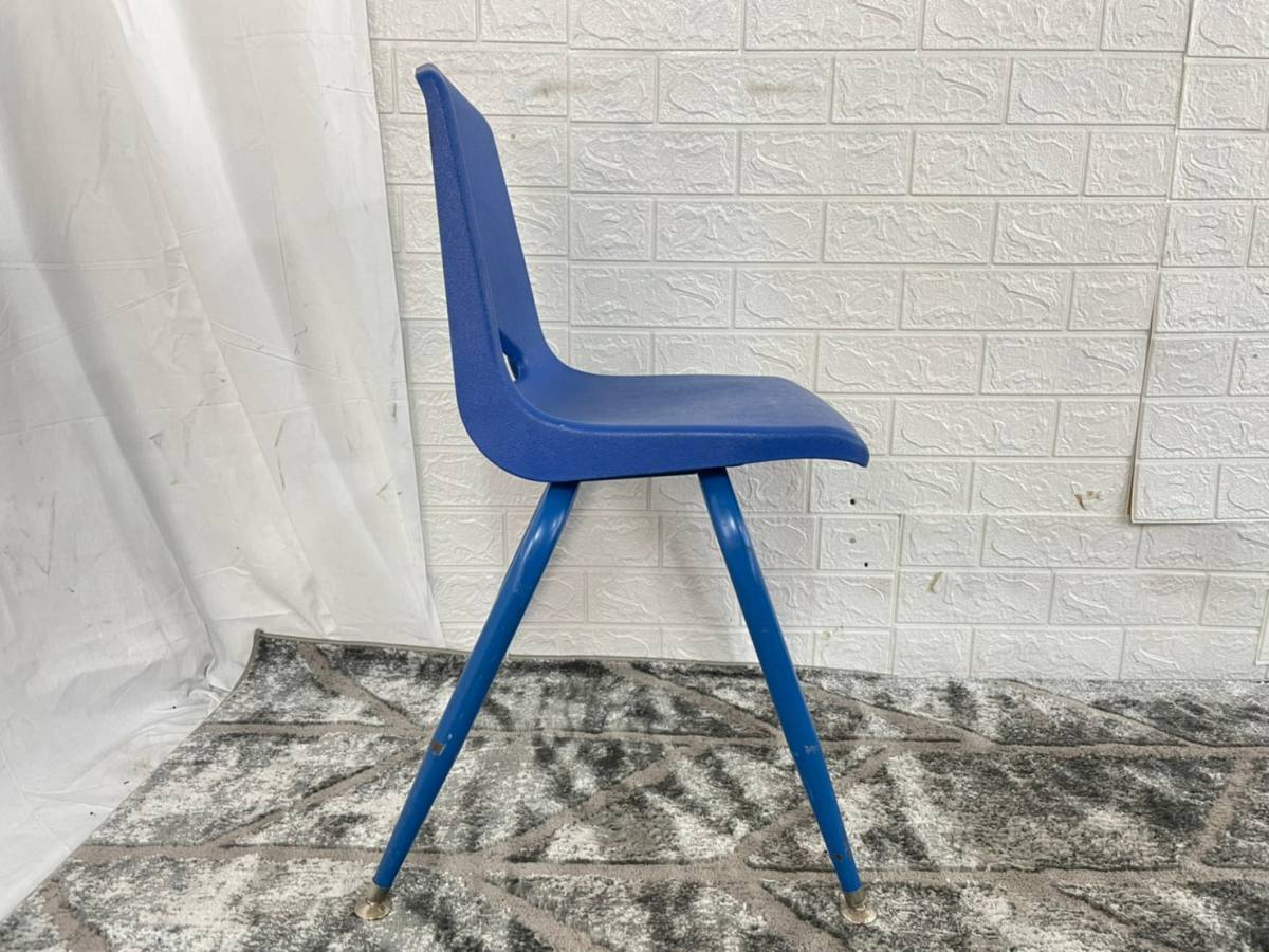 【HOT，新作登場】 アメリカ家具　スタッキングチェア 2脚セット アメリカンスクール スクールチェア 椅子 (180)☆IC23CK-U