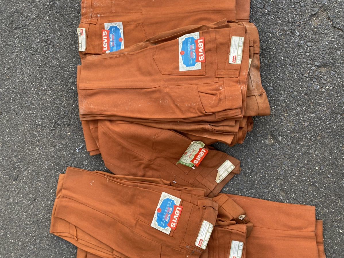 646 STA-PREST リーバイス NUVO FLARES 古着 デッドストック 70s USA製 
