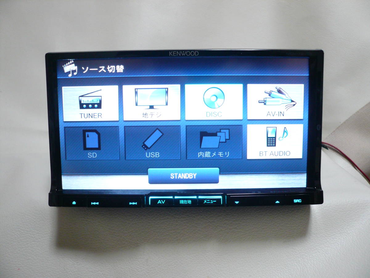 MDV-727DT KENWOOD ケンウッド メモリーナビ 彩速ナビ Bluetooth 