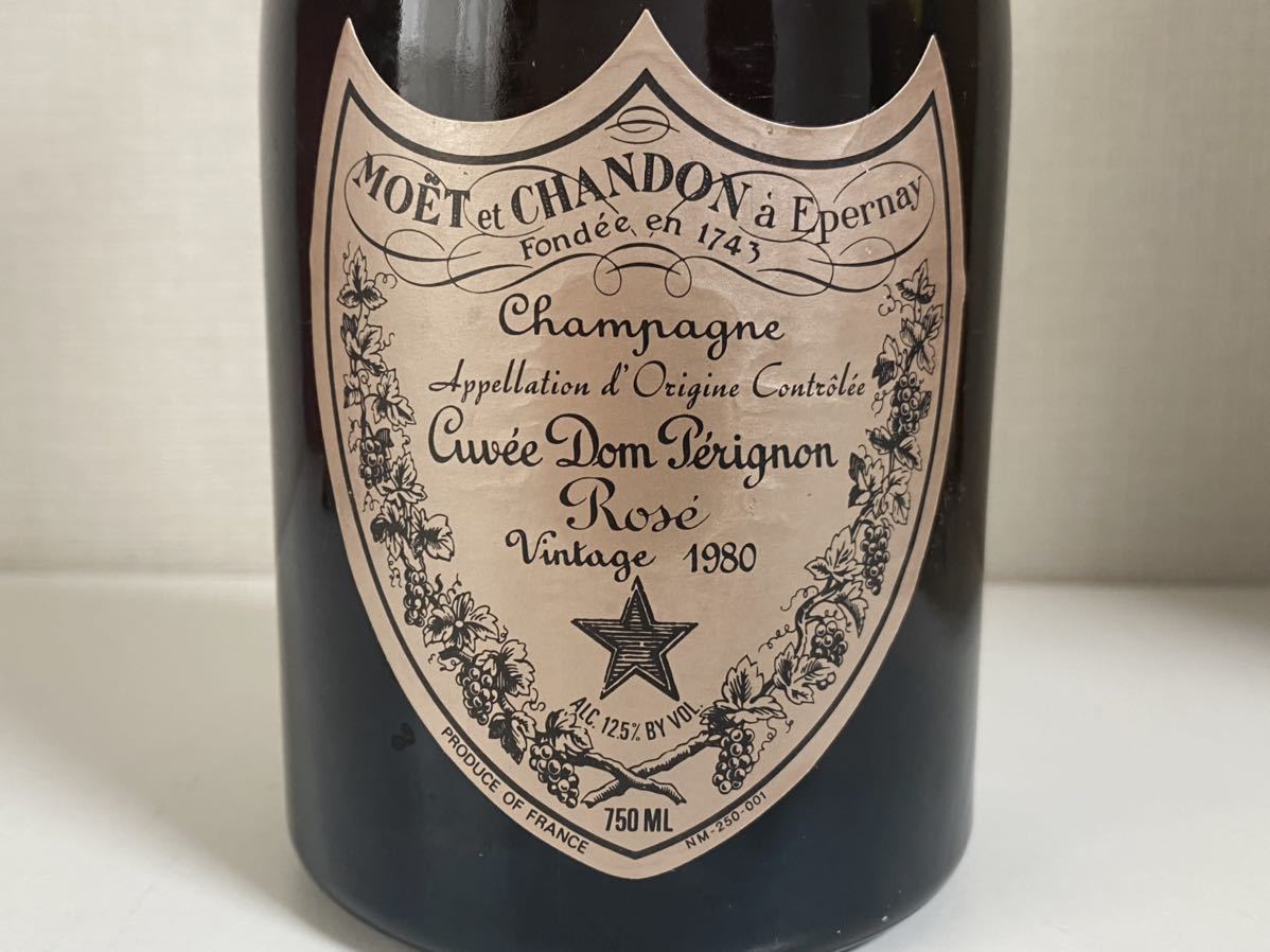 飲料 ドン・ペリニヨン Dom Perignon ロゼ 1980 750ml シャンパン 【古酒】