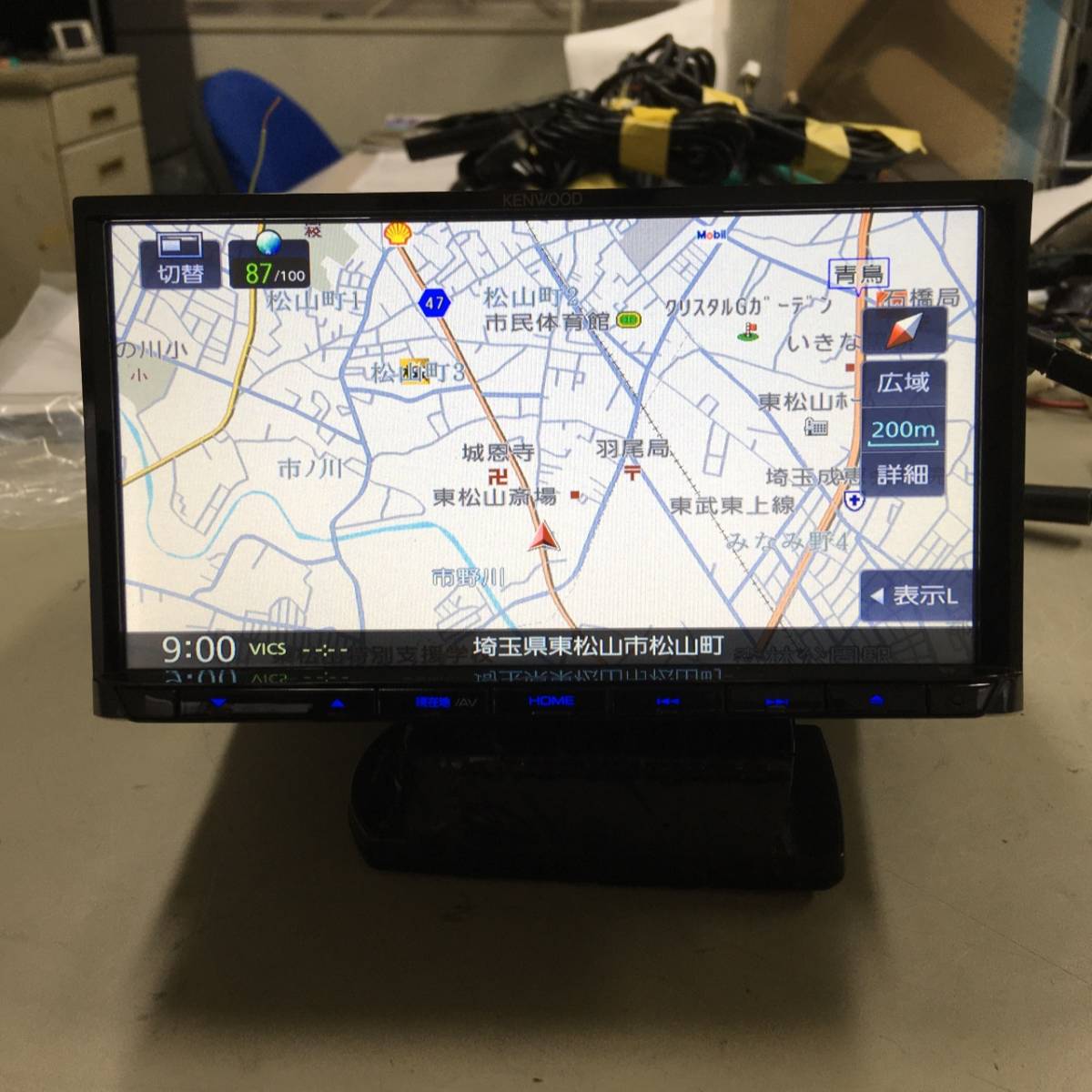 3♪MDV-D209BT 多言語対応 ひしめい KENWOOD ケンウッド ナビ