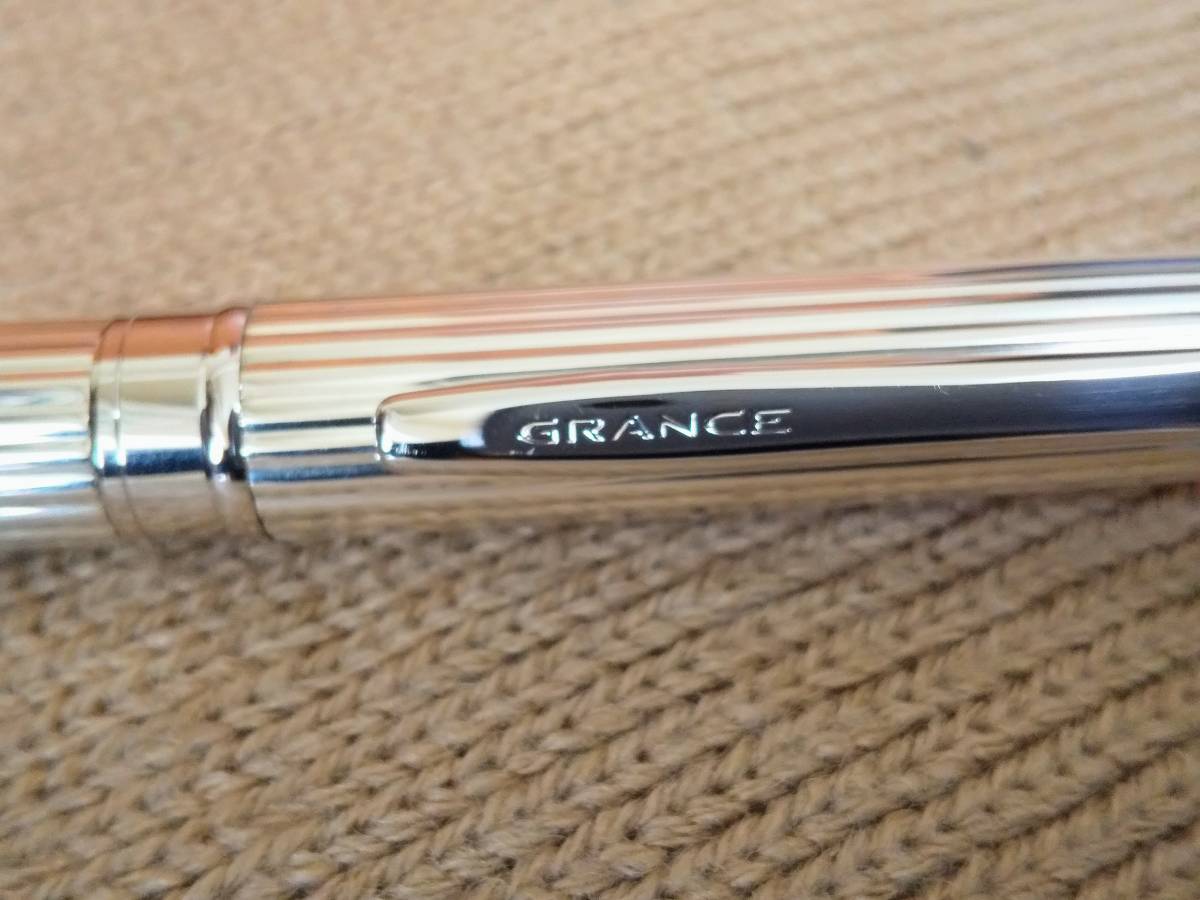 Pilot パイロット 万年筆 グランセ スターリングシルバー ストライプ  