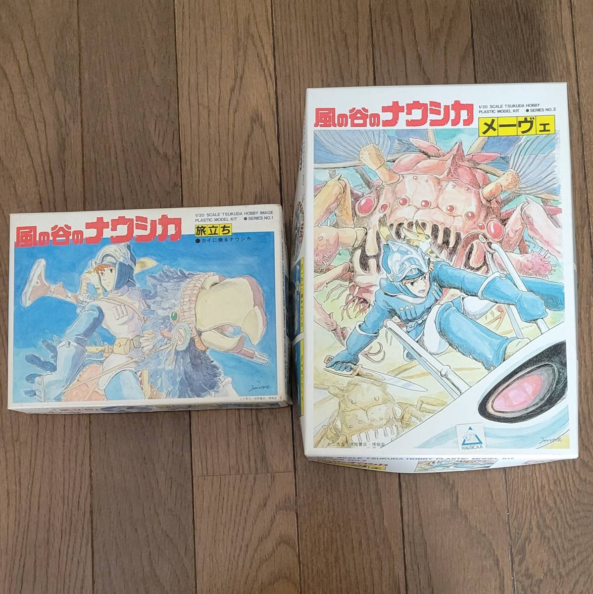 ツクダ 風の谷のナウシカ 1/20 プラモデル 旅立ち メーヴェ 2点セット_1