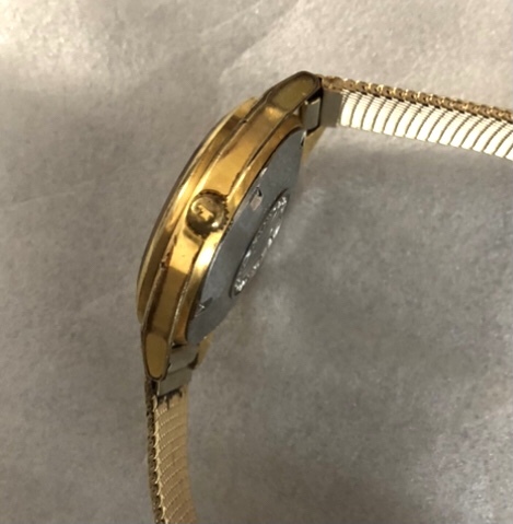 TECHNOS SKY LIGHT 自動巻 ゴールド カラー ウォッチ 機械式